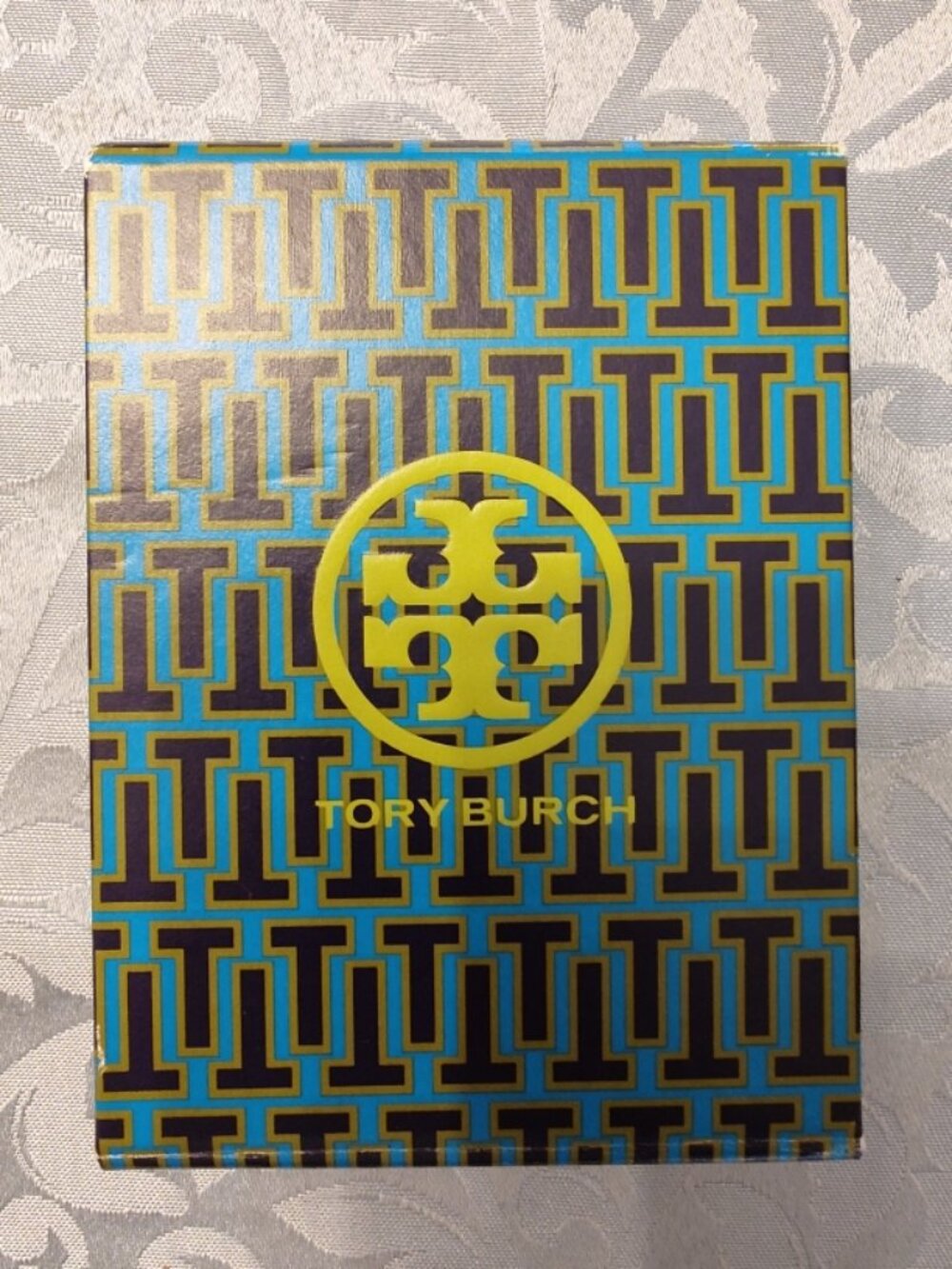 New Tory Burch Empty Gift Box & Small Bag inside 4.5" X 3.25" X 2"